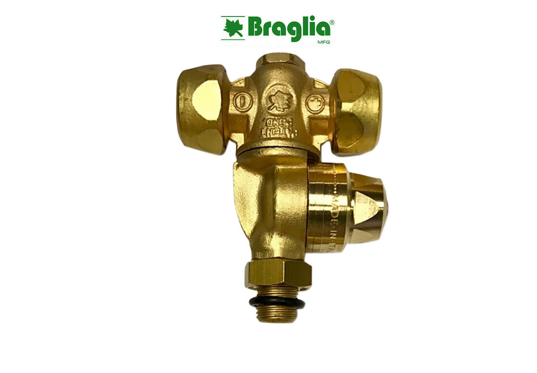 GETTO DOPPIO CON ATIGOCCIA M65 MARCA BRAGLIA 27906